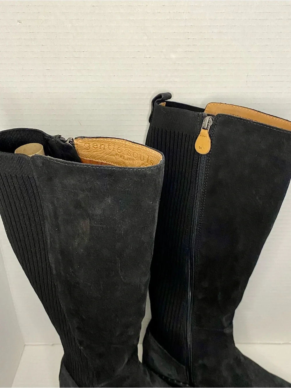 Kenneth Cole Gentle Souls Knee Boots Size 8 Medium Width…Leather Upper